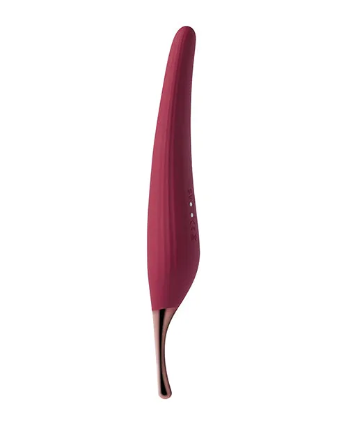 Uc Global Trade INChoney Play B Vibrators | Ms. Honey Pinpoint Clit Vibrator & Nipple Stimulator - Red Wine