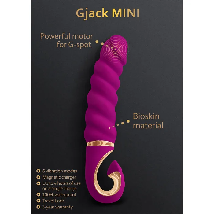 Gvibe Vibrators G Vibe Gjack Mini GSpot Vibrator Purple Gvibe Vibrators G Vibe Gjack Mini GSpot Vibrator Purple